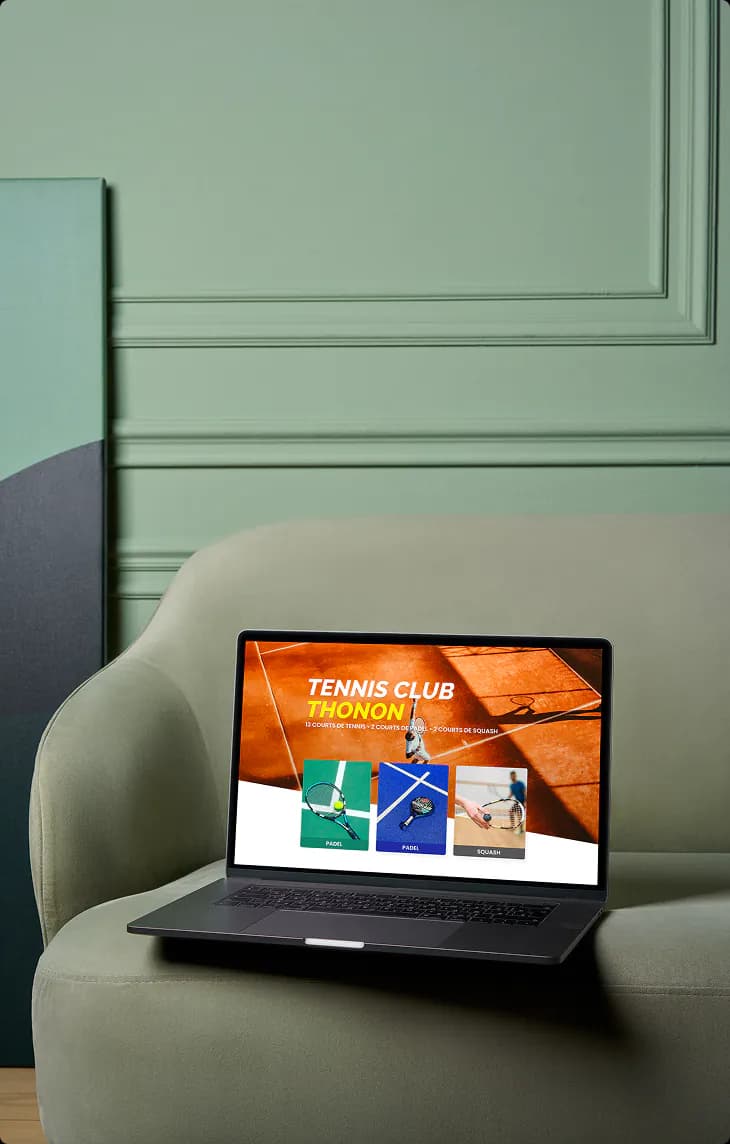 Site tennis Club de Thonon les bains